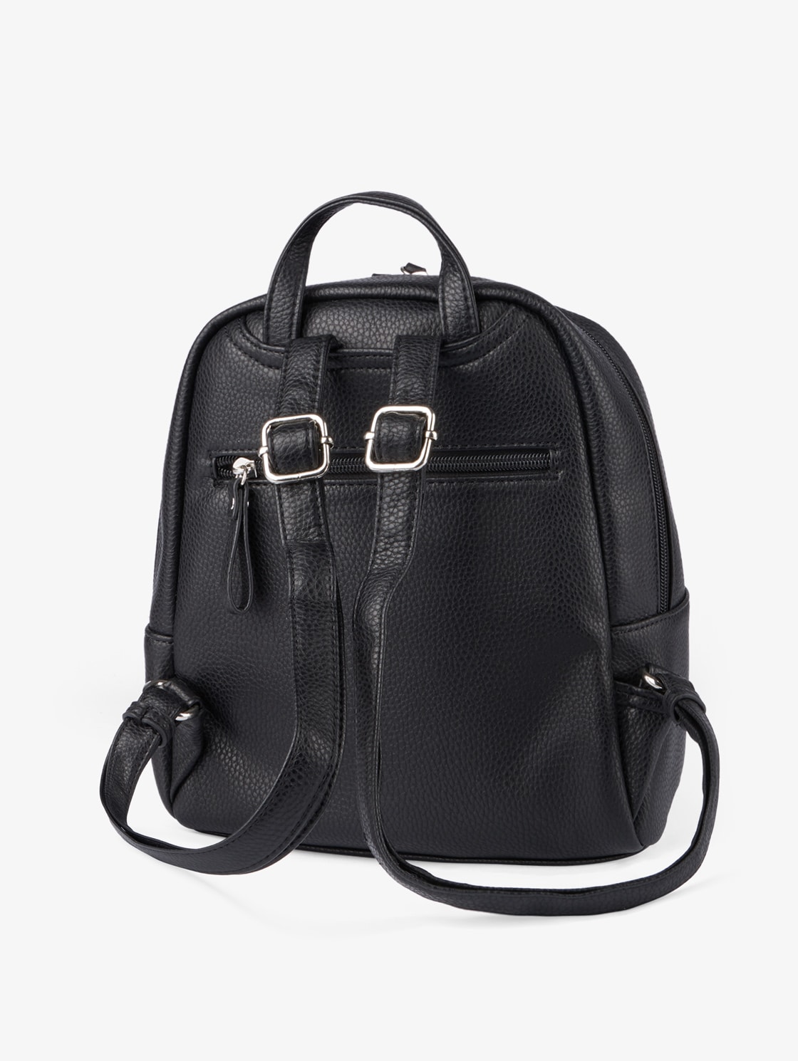 TTTINNA S Rucksack aus Lederimitat - schwarz / black - Produkt-Rückansicht