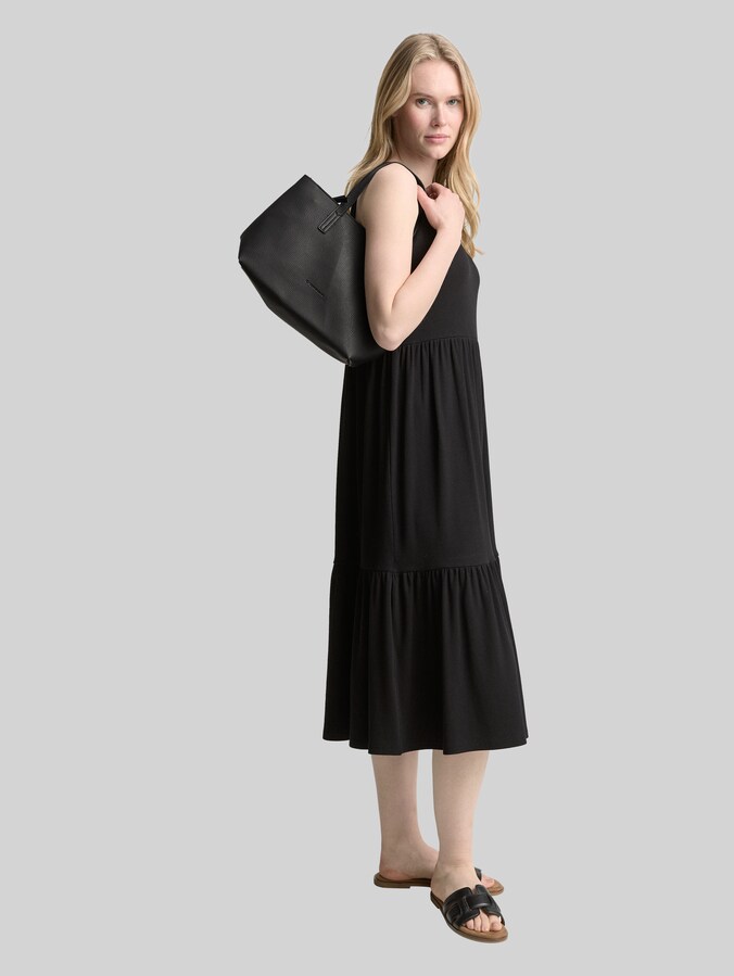 TTMARLA Shopper mit kleiner Logo-Prägung von Women, schwarz / black