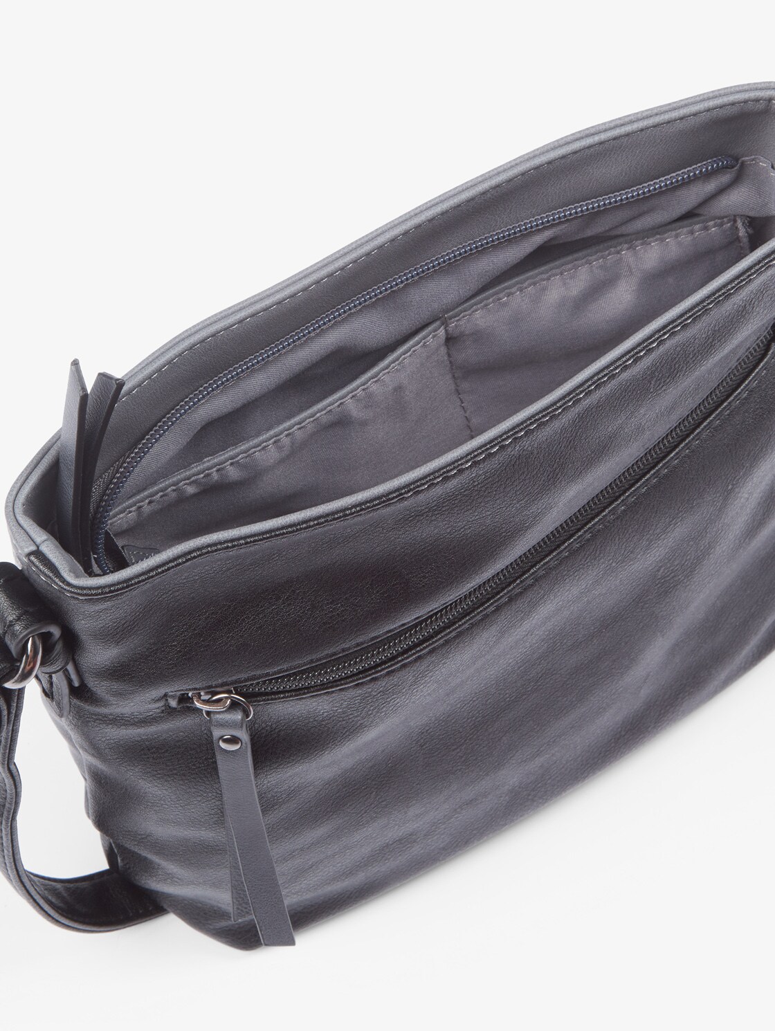 TTELLEN M schoudertas met kleurblokjes - schwarz_black - 