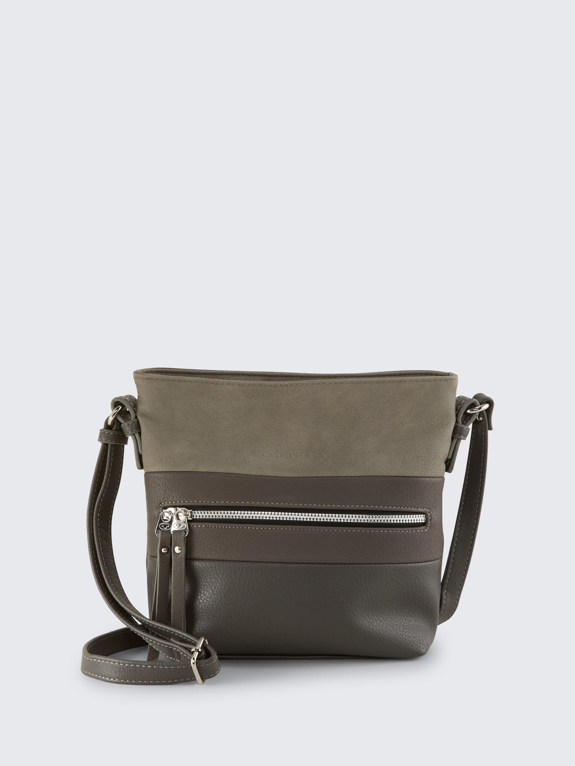 TTELLEN M Umhängetasche mit Colour-Blocking - mixed grey - Vorder-Produkt-Ansicht