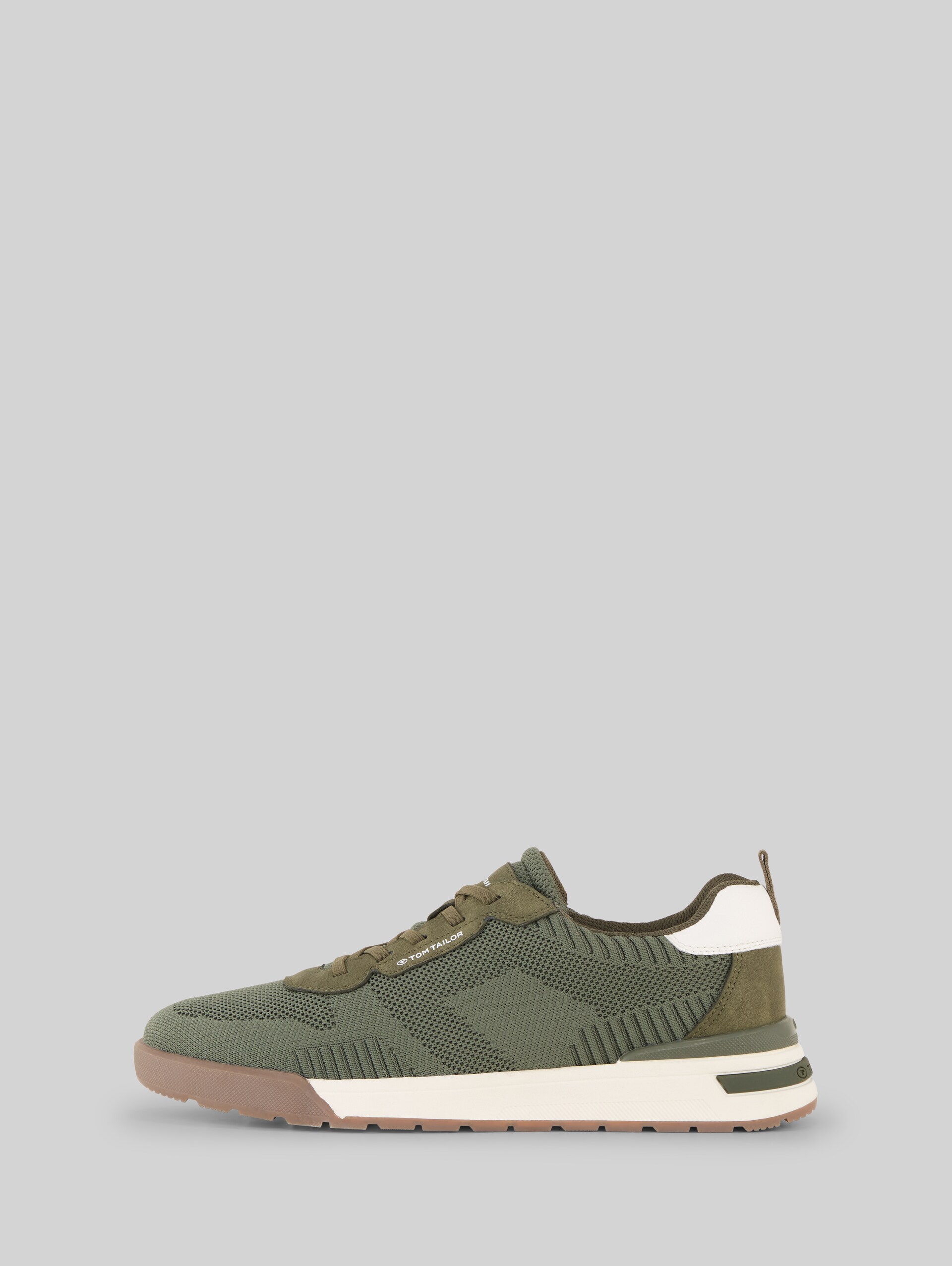 Sneakers with mesh - khaki - Product detail view