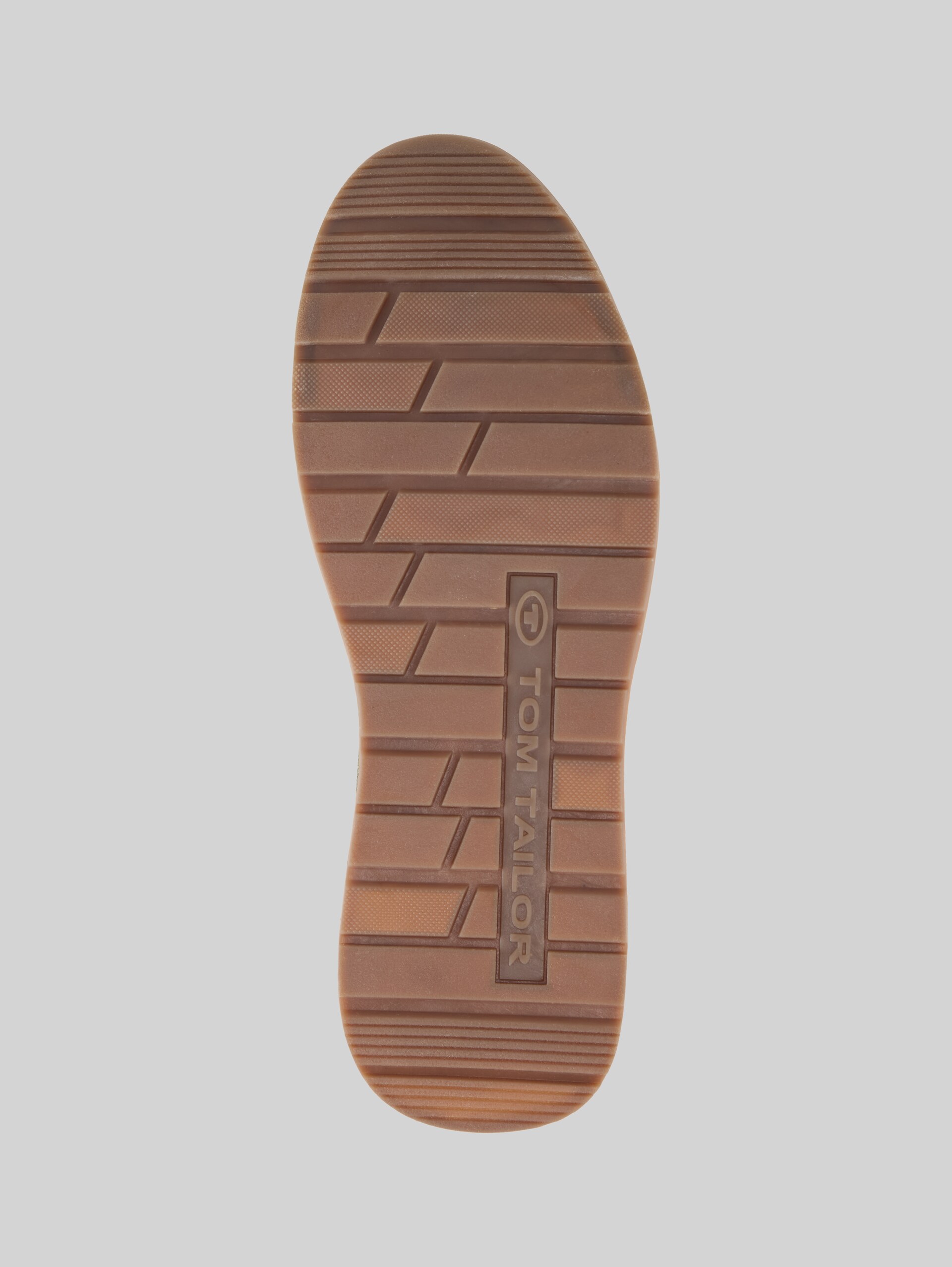 Sneakers with mesh - khaki - Product view sole 