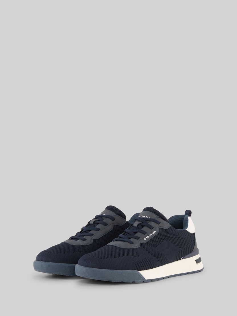 Sneaker mit Mesh von Men, navy