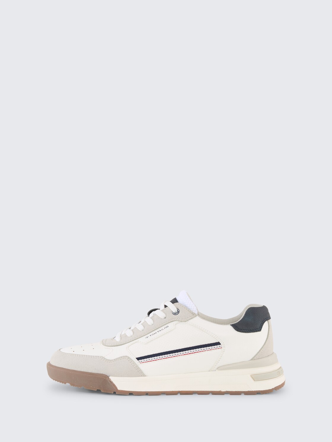 Sneaker aus Lederimitat - white - seitliche Produkt-Ansicht