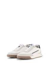Ausgewählt, Sneaker aus Lederimitat von Tom Tailor, weiß