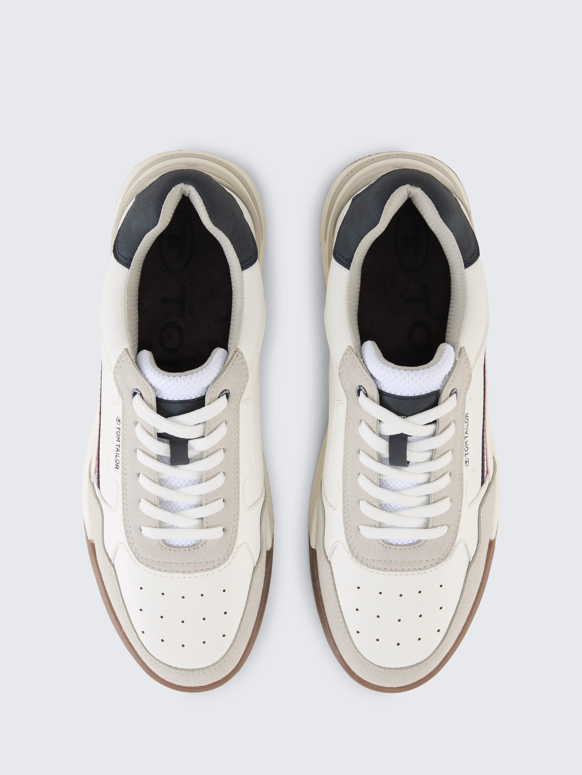 Sneaker aus Lederimitat - white_1 - 