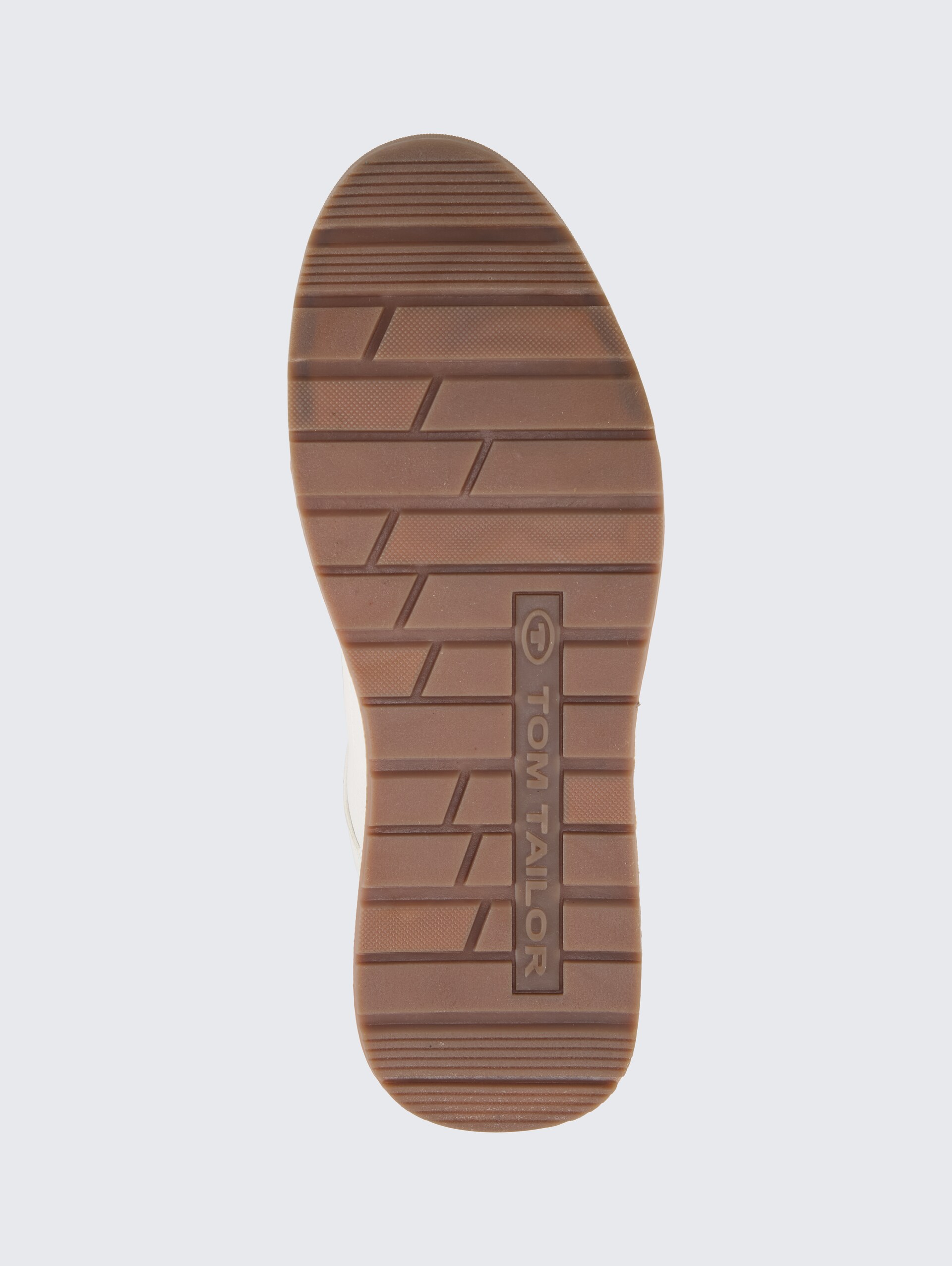 Sneaker aus Lederimitat - white - Produkt-Ansicht Sohle