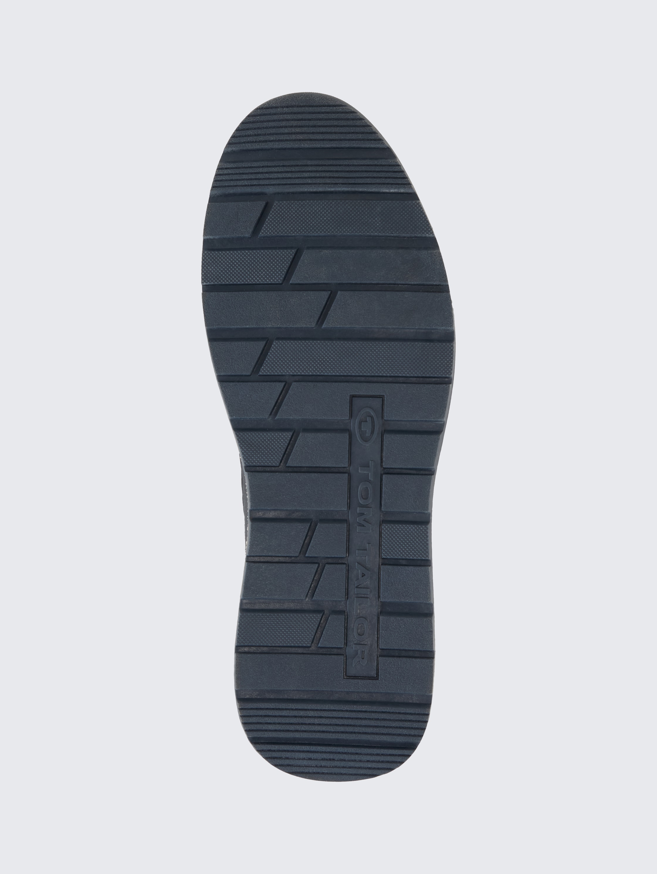 Sneaker aus Lederimitat - navy - 