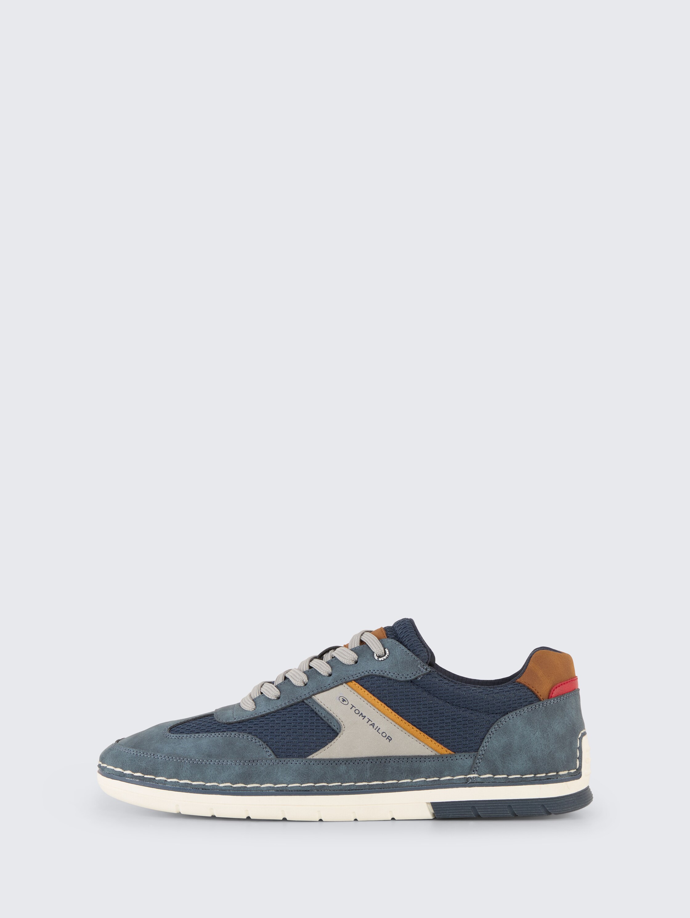 Sneaker mit Mesh-Einsätzen - navy - seitliche Produkt-Ansicht