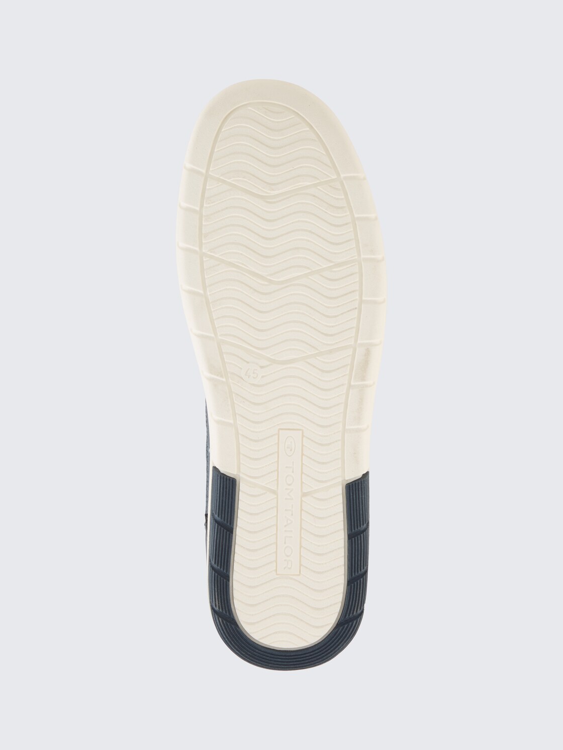 Sneaker mit Mesh-Einsätzen - navy - Produkt-Ansicht Sohle