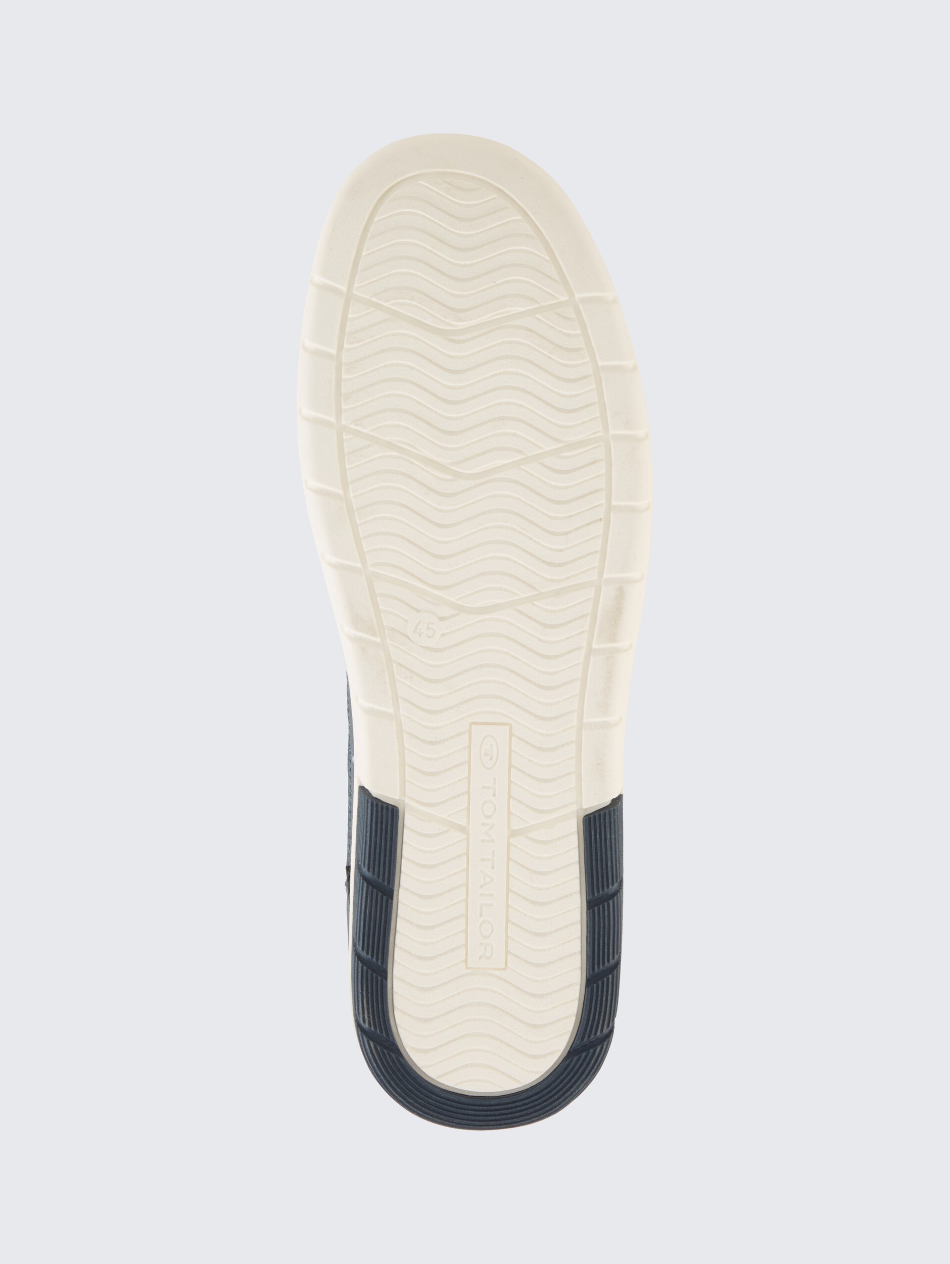 Sneaker mit Mesh-Einsätzen - navy - Produkt-Ansicht Sohle