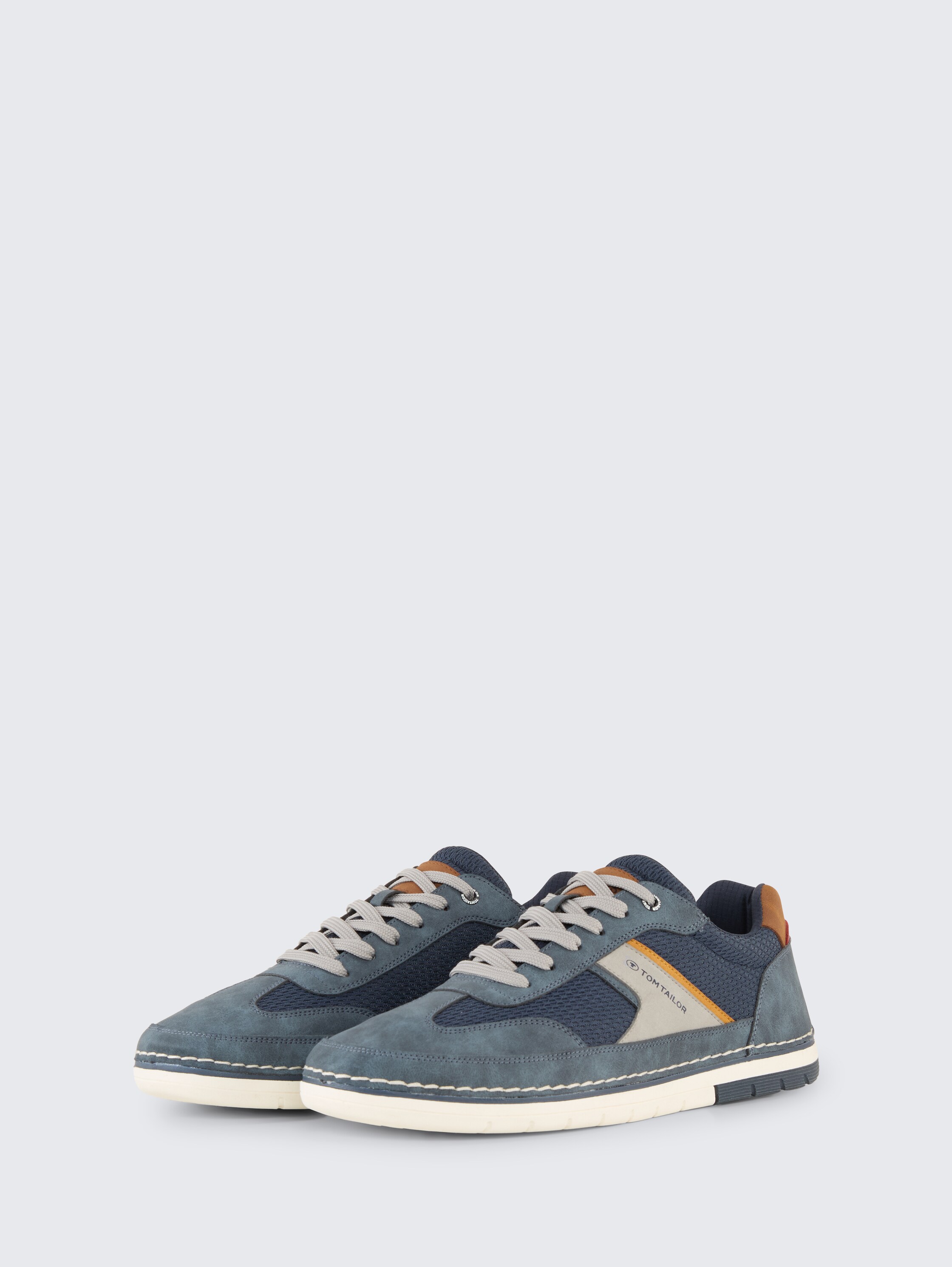 Sneaker mit Mesh-Einsätzen - navy - seitliche Produkt-Ansicht