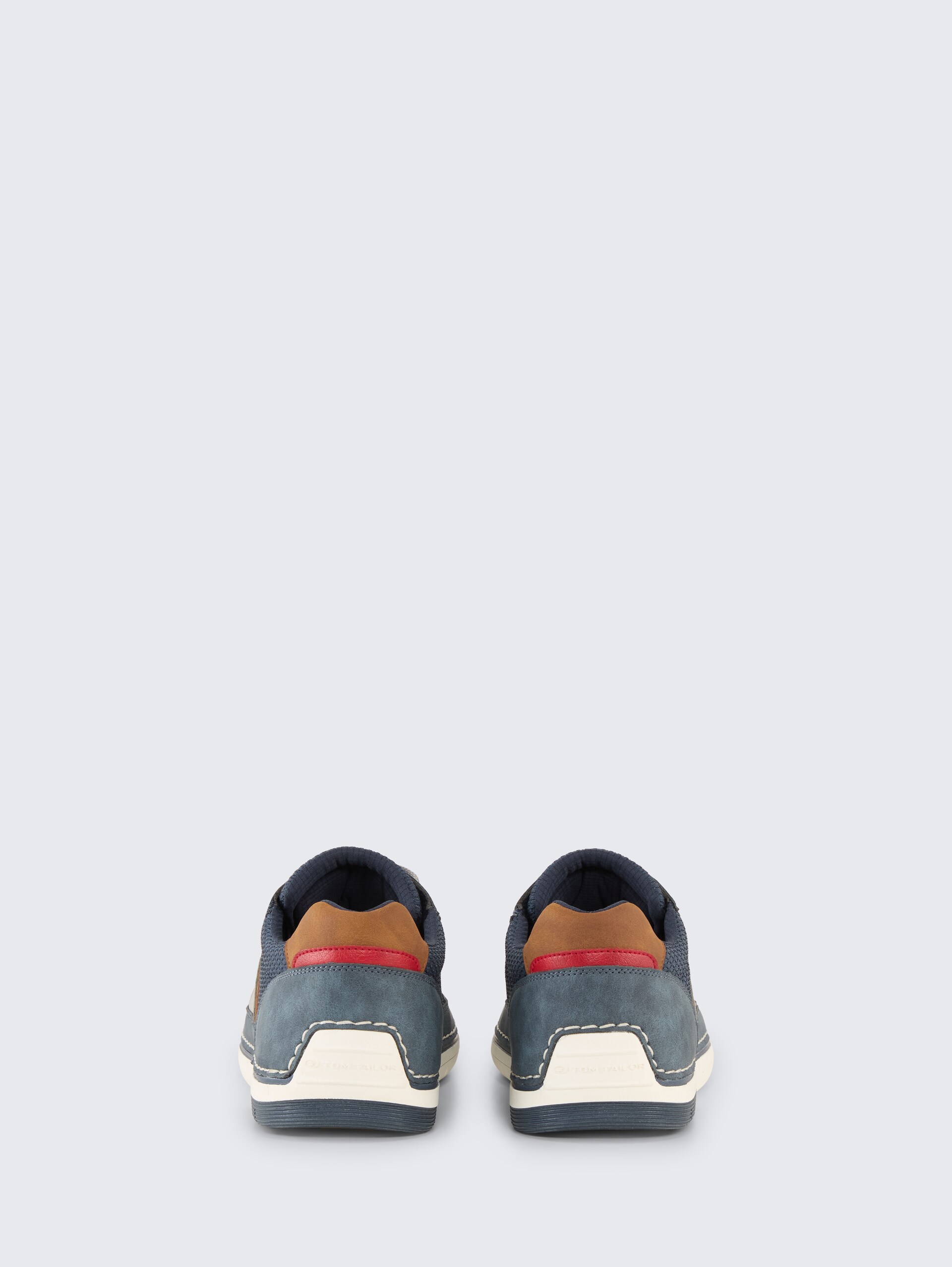 Sneaker mit Mesh-Einsätzen - navy - Produkt-Rückansicht