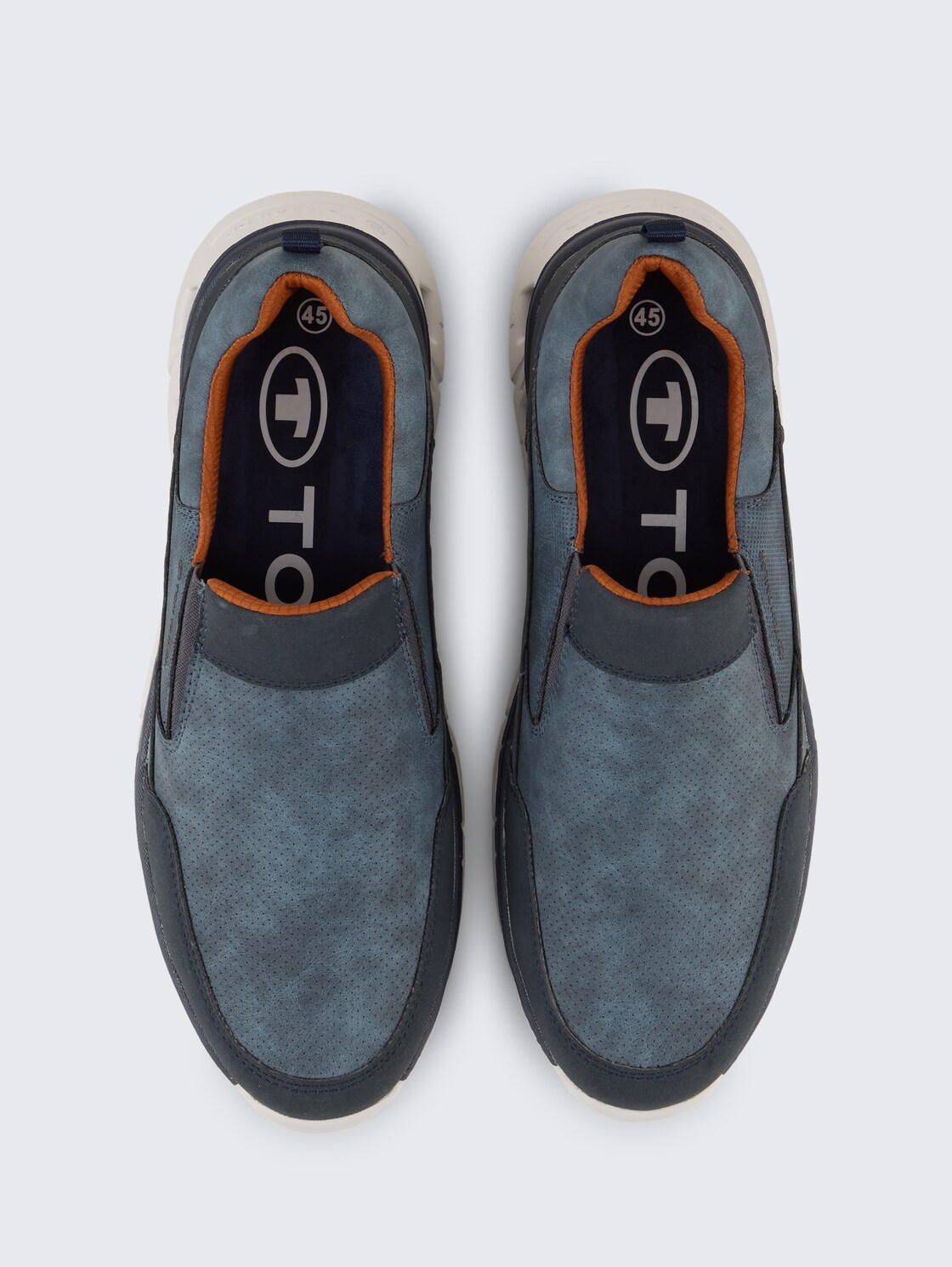 Sneaker mit elastischem Schaft - blue - Produkt-Ansicht von oben 