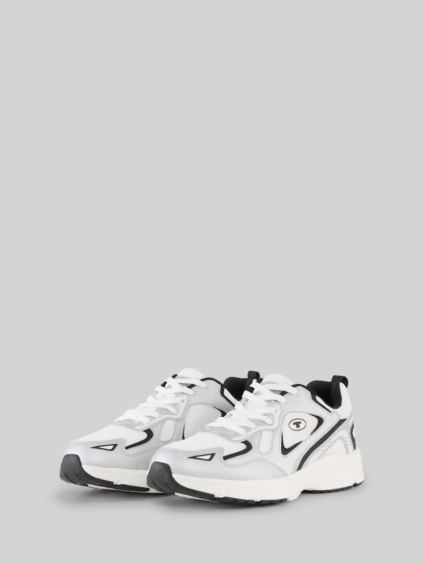 Sneaker mit Colour-Blocking von Men, white-silver