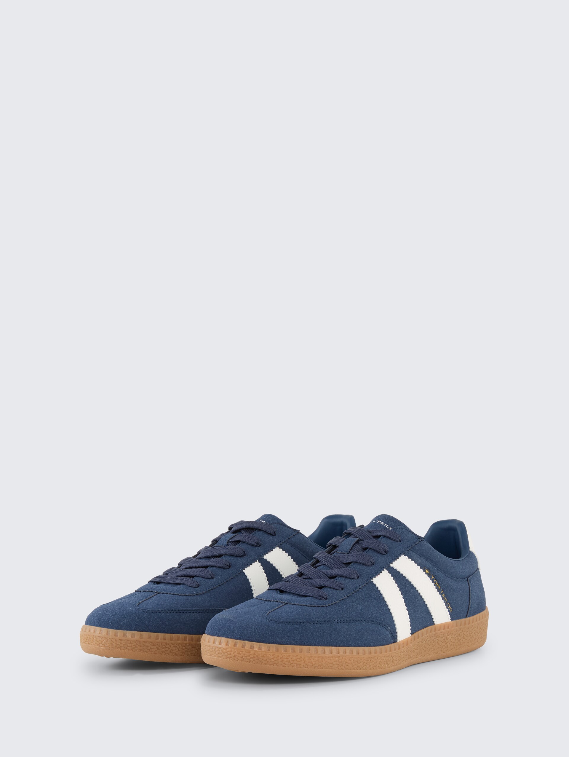 Sneakers met colourblocking - navy-white - zijaanzicht product