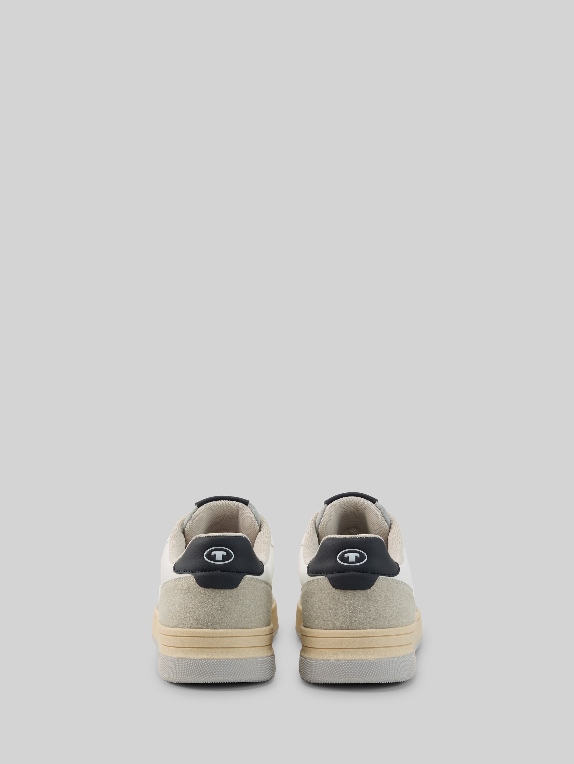 Baskets à blocs de couleur - white-grey-navy - Vue arrière du produit