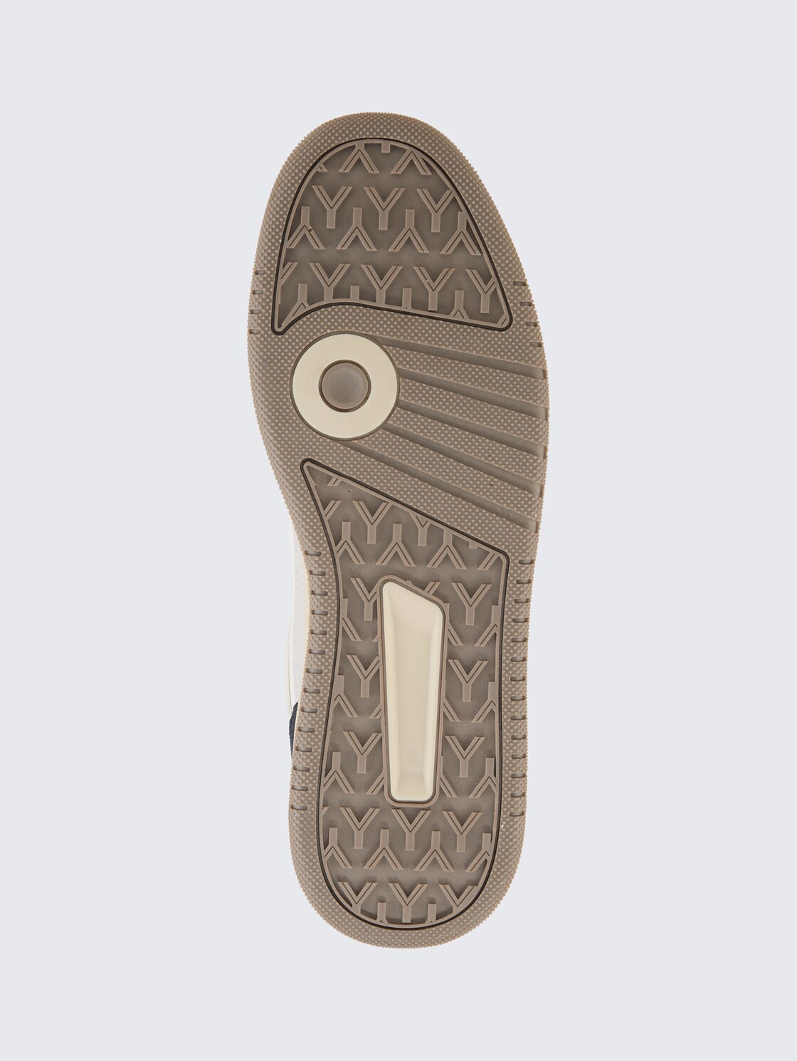 Sneaker mit Colour-Blocking - white-navy - Produkt-Ansicht Sohle