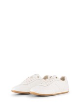 Ausgewählt, Flache Sneaker aus Lederimitat von Tom Tailor, weiß