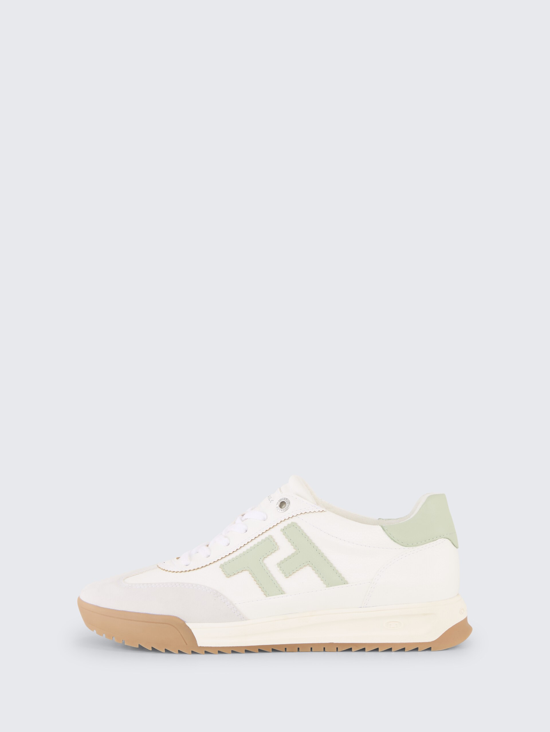 Sneakers met colourblocking - white-sage - zijaanzicht product