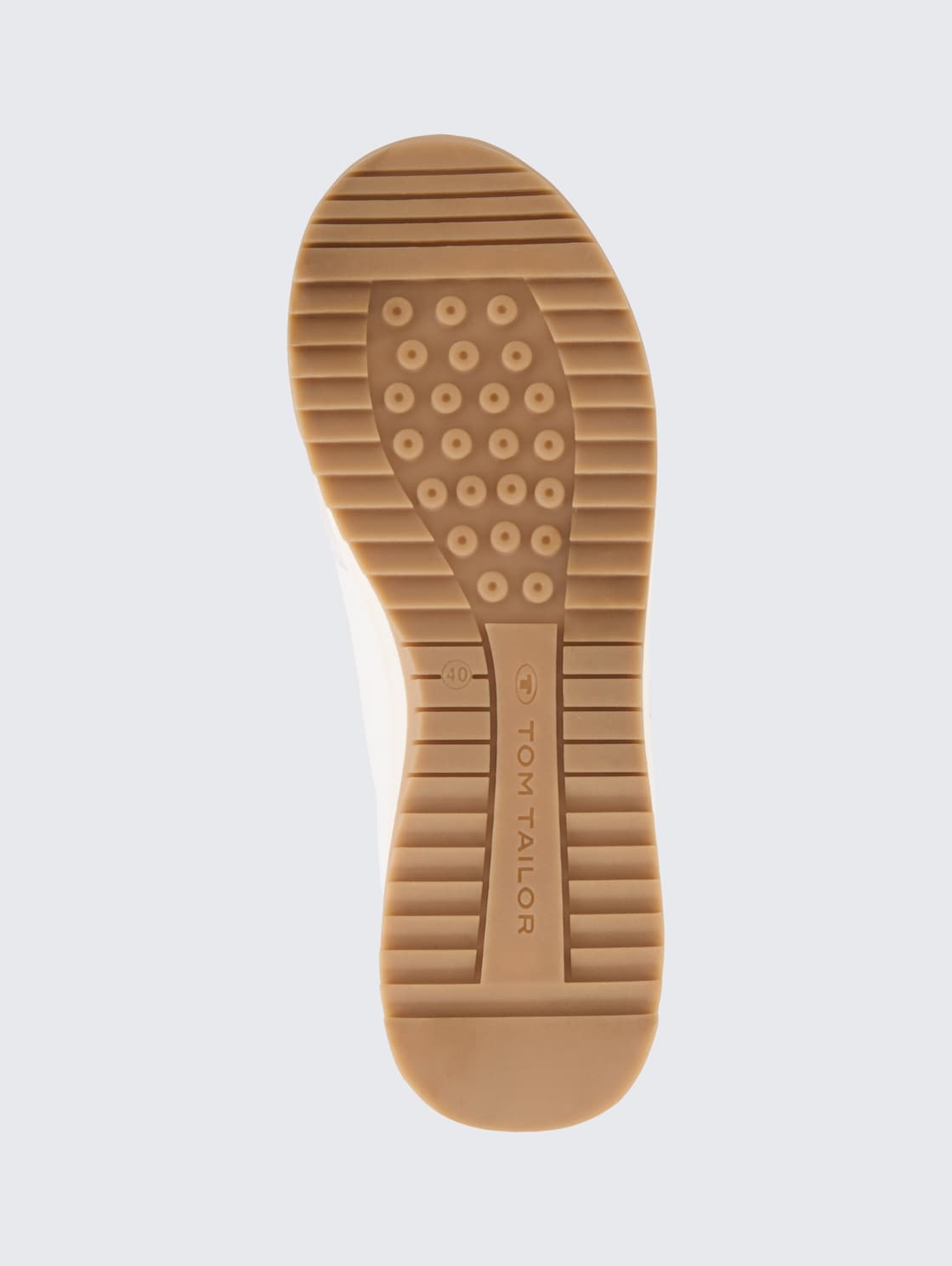 Sneaker mit Colour-Blocking - white-sage - Produkt-Ansicht Sohle