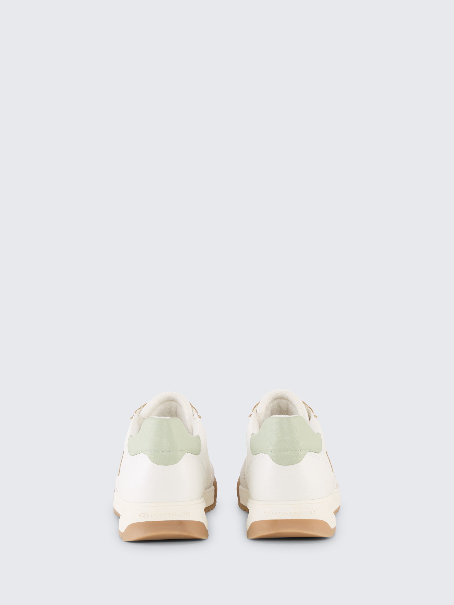 Sneakers met colourblocking - white-sage - Achteraanzicht product