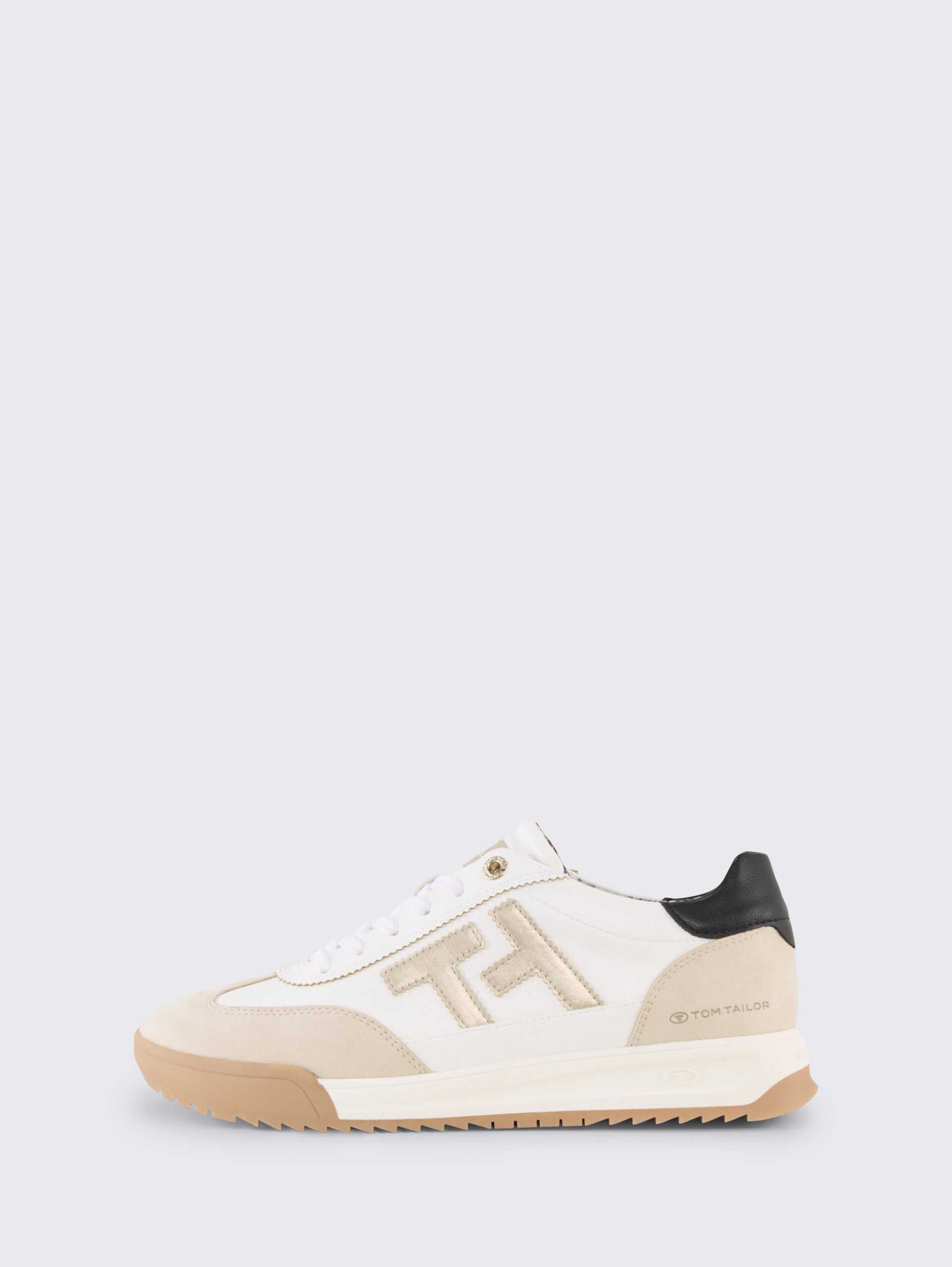 Sneakers met colourblocking - cream-multi - zijaanzicht product
