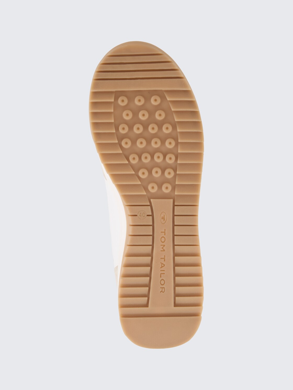 Sneaker mit Colour-Blocking - cream-multi - Produkt-Ansicht Sohle