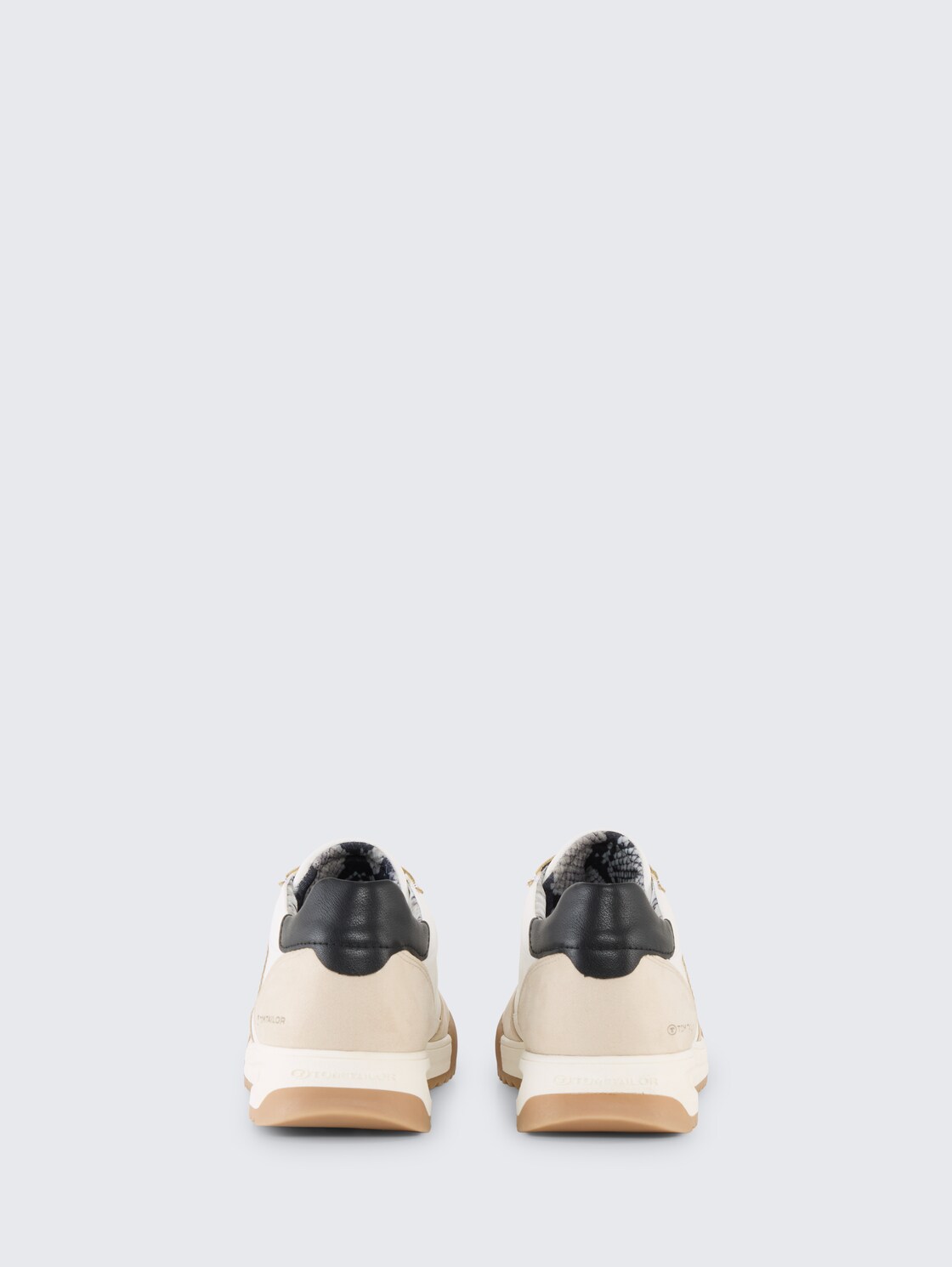 Sneaker mit Colour-Blocking - cream-multi - Produkt-Rückansicht