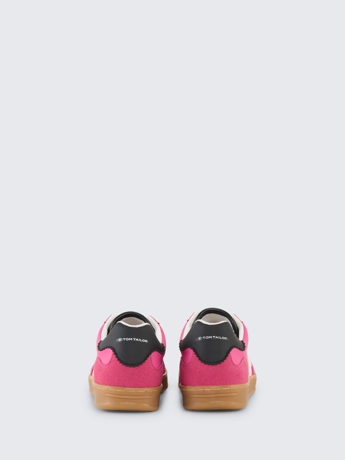 Sneaker mit Colour-Blocking - pink - Produkt-Rückansicht