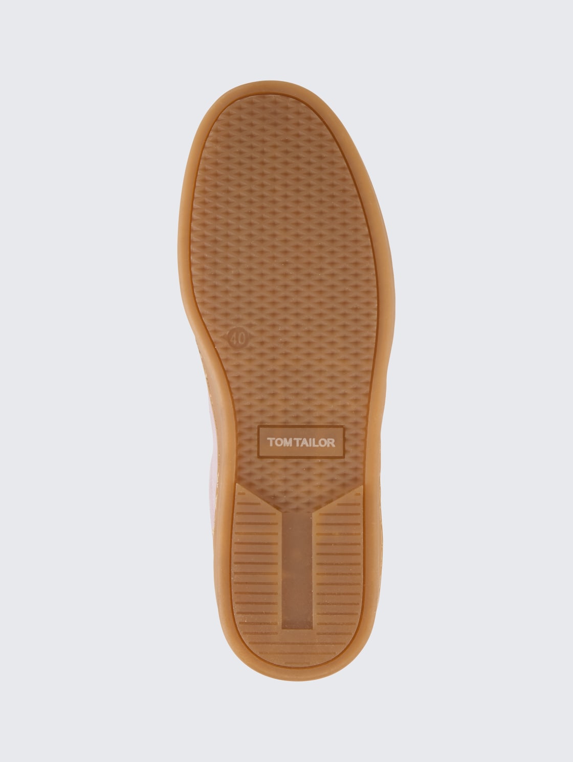 Sneaker mit Colour-Blocking - rose - Produkt-Ansicht Sohle