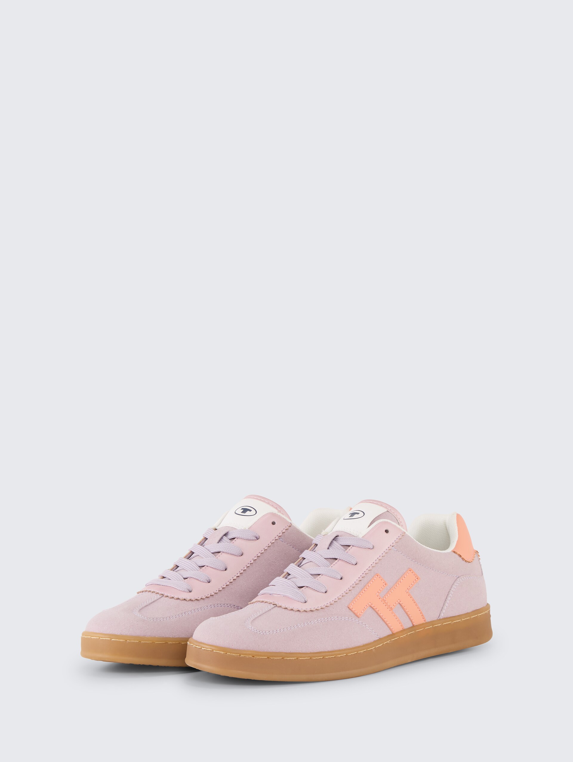Sneakers met colourblocking - rose - zijaanzicht product