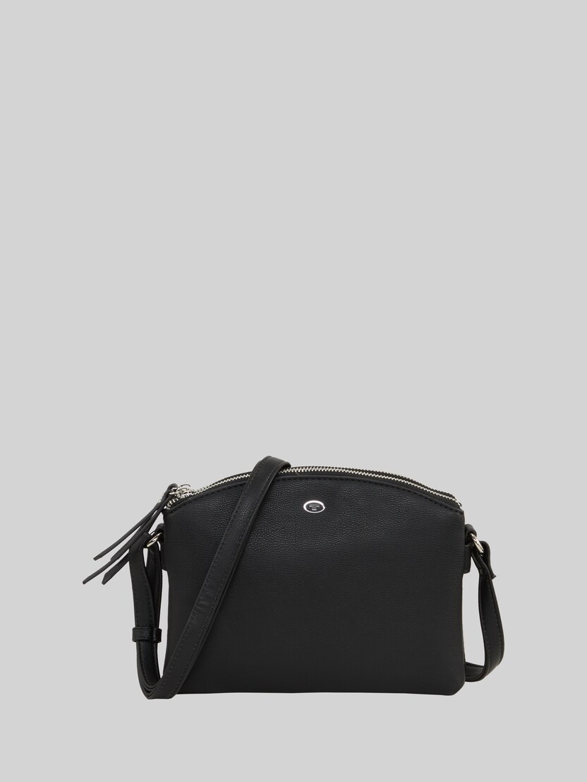 TTROMA S shoulder bag with logo appliqué by Women, schwarz / black