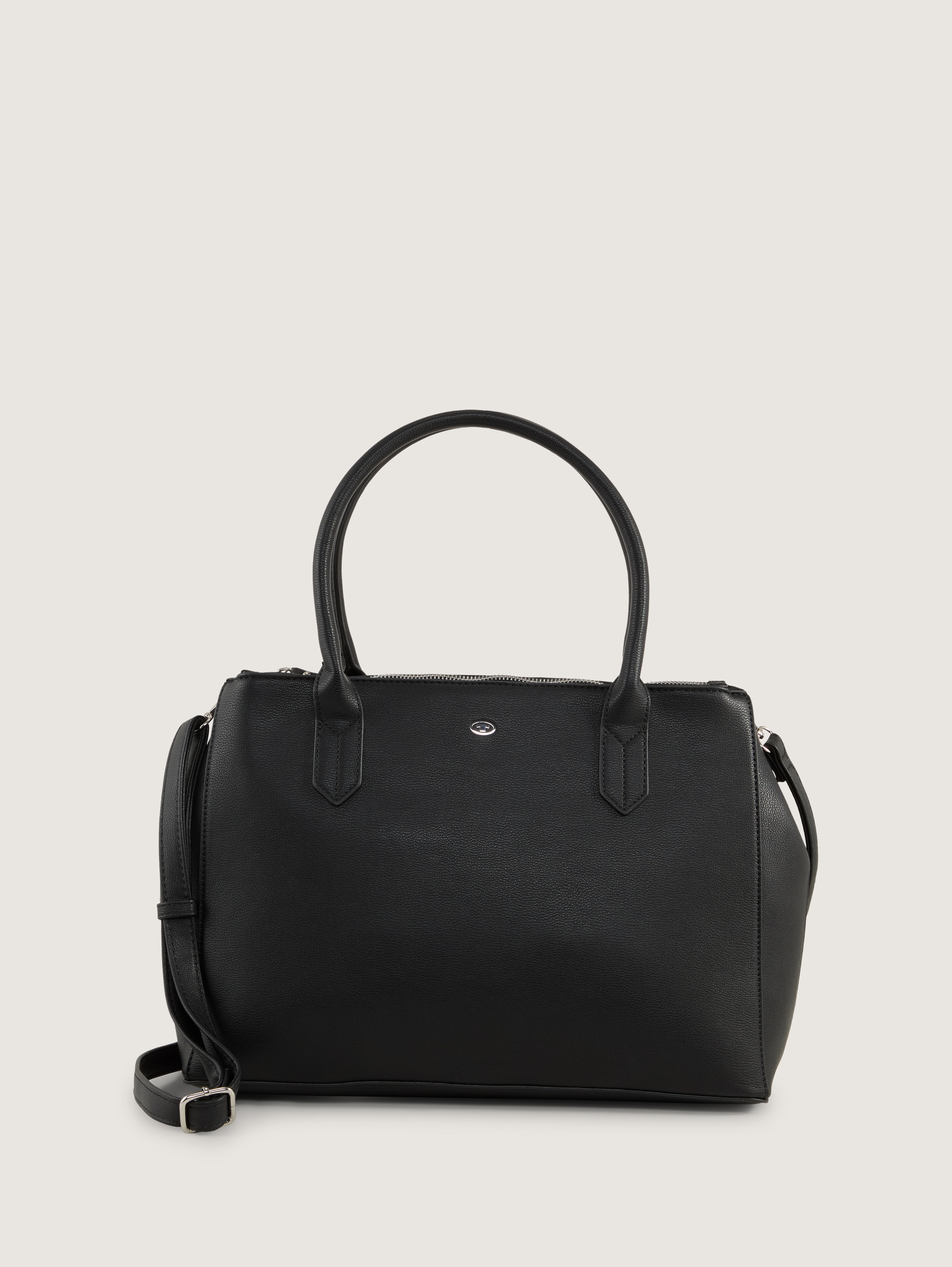 TTROMA M Shopper aus Lederimitat von Women, schwarz / black