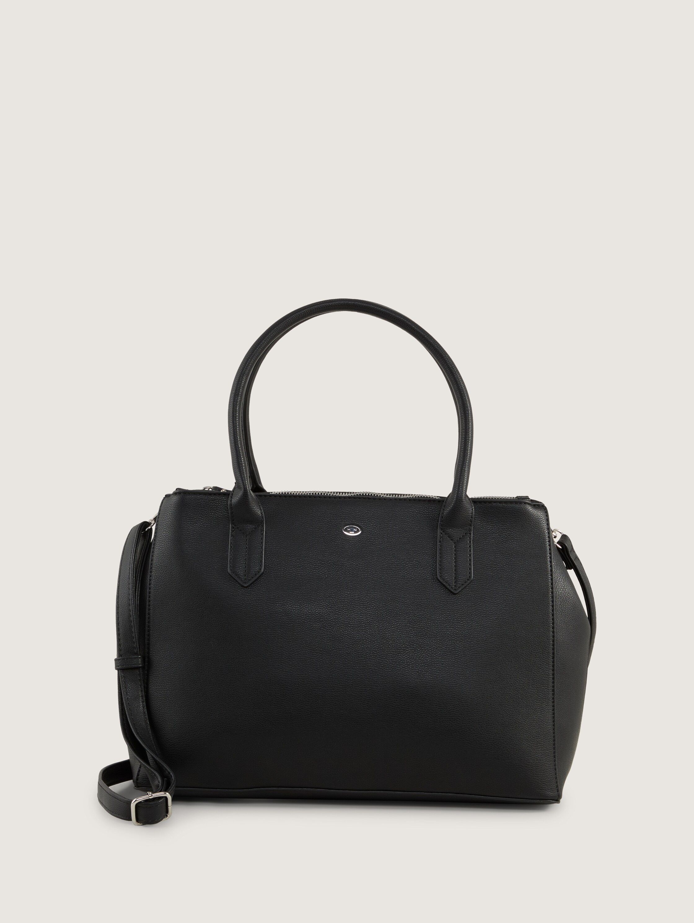 TTROMA M Shopper made from imitation leather - schwarz_black - 