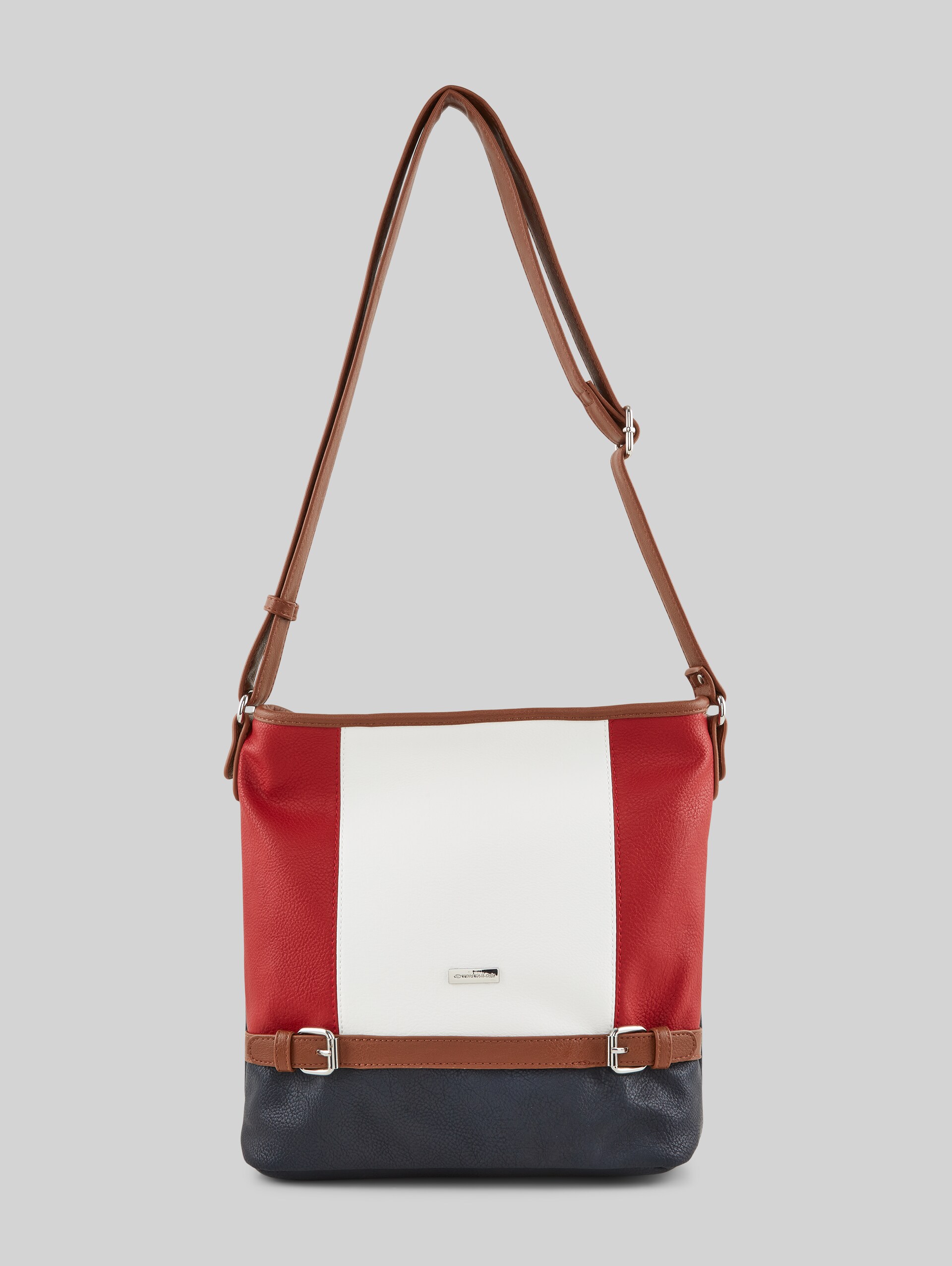 TTJUNA pouch bag with belt element - mixed maritim - Front product view