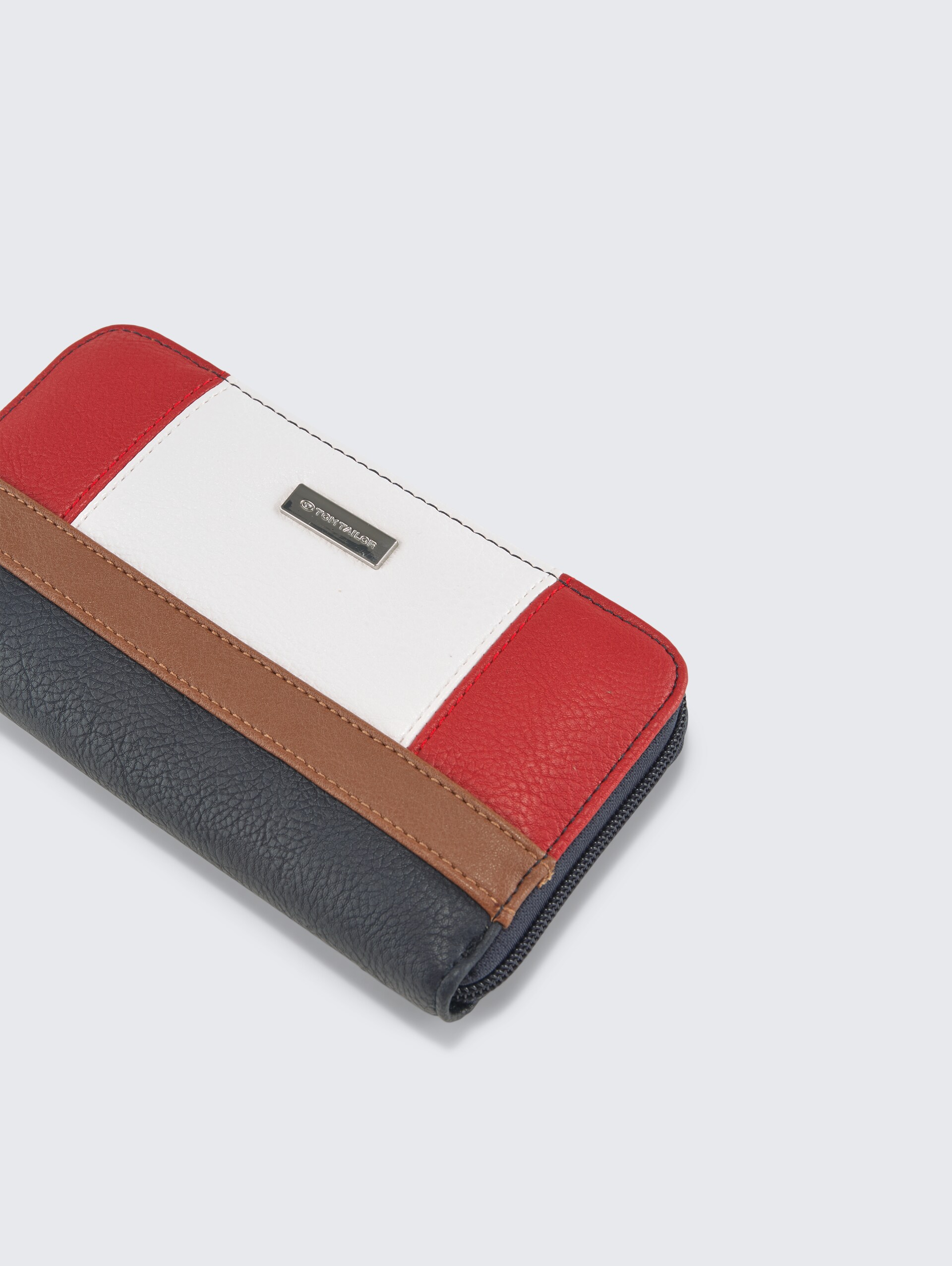 TTJUNA Portemonnaie mit Colour Blocking - mixed maritim - seitliche Produkt-Ansicht 
