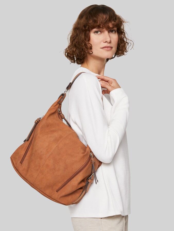 TTCAIA Beuteltasche aus Lederimitat von Women, cognac / brandy