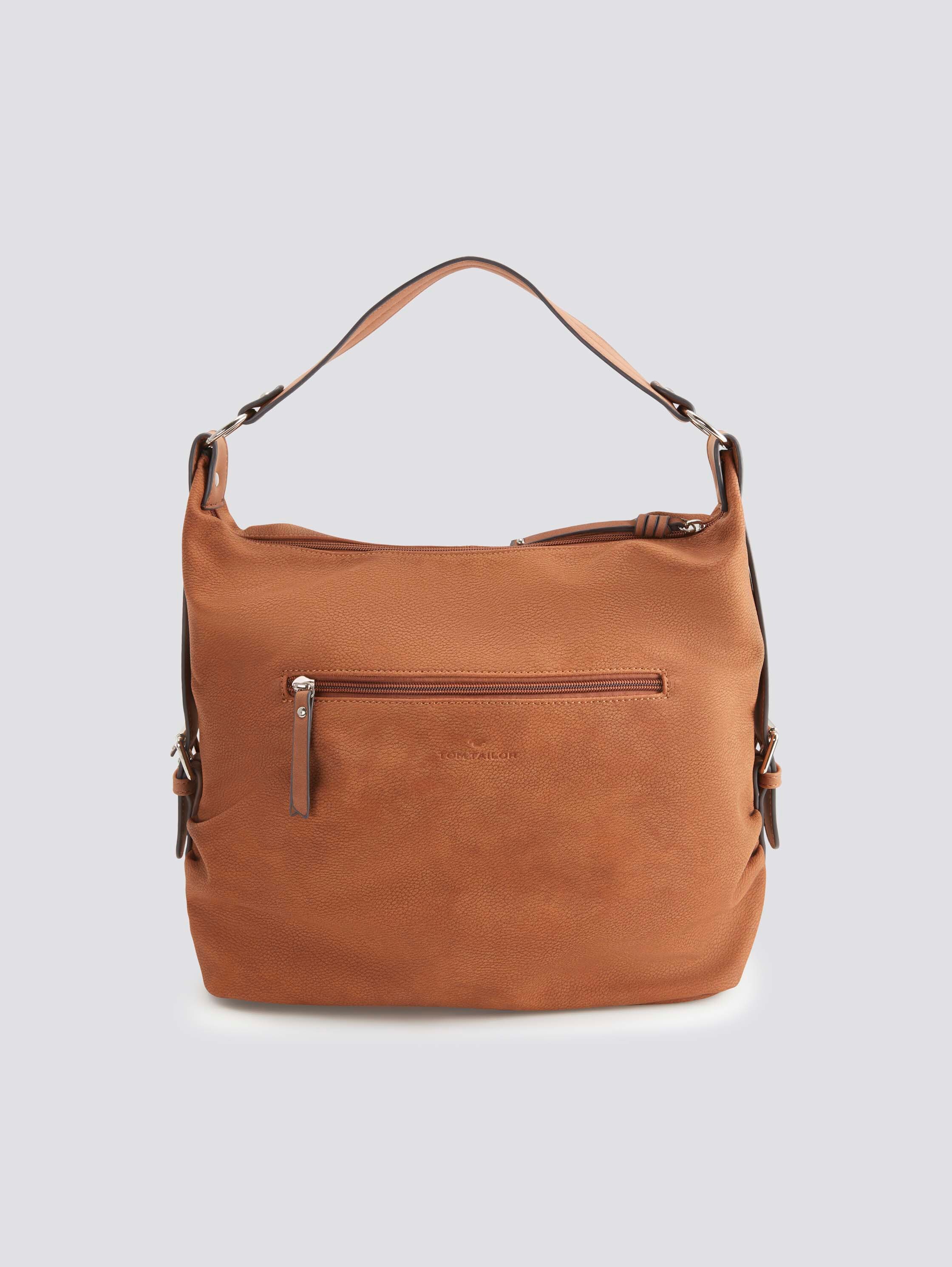 TTCAIA faux leather pouch bag - cognac_brandy - 