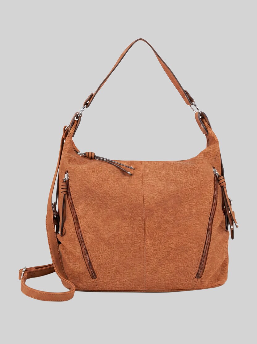TTCAIA Sac fourre-tout en simili cuir par Women, cognac / brandy