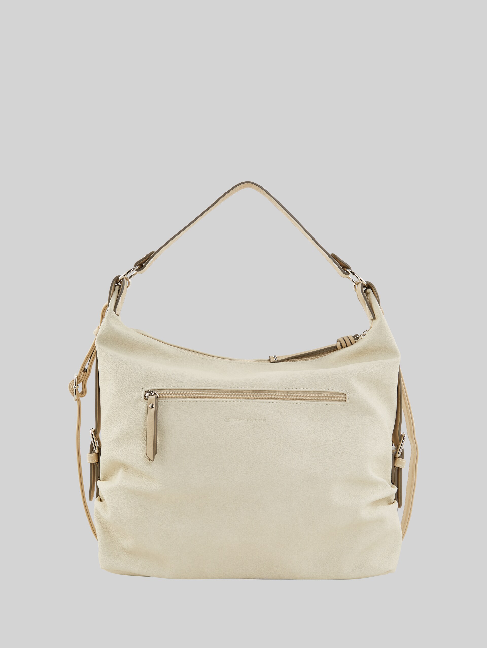 TTCAIA faux leather bucket bag - off white / off white - Product rear view