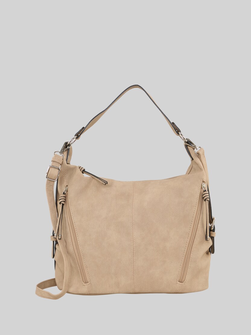 TTCAIA faux leather bucket bag by Women, taupe / taupe