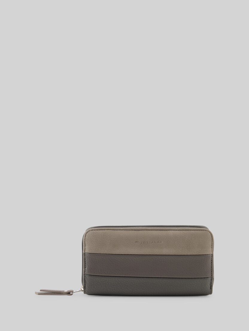 TTELLEN Porte-monnaie avec effet « color blocking » par Women, mixed grey