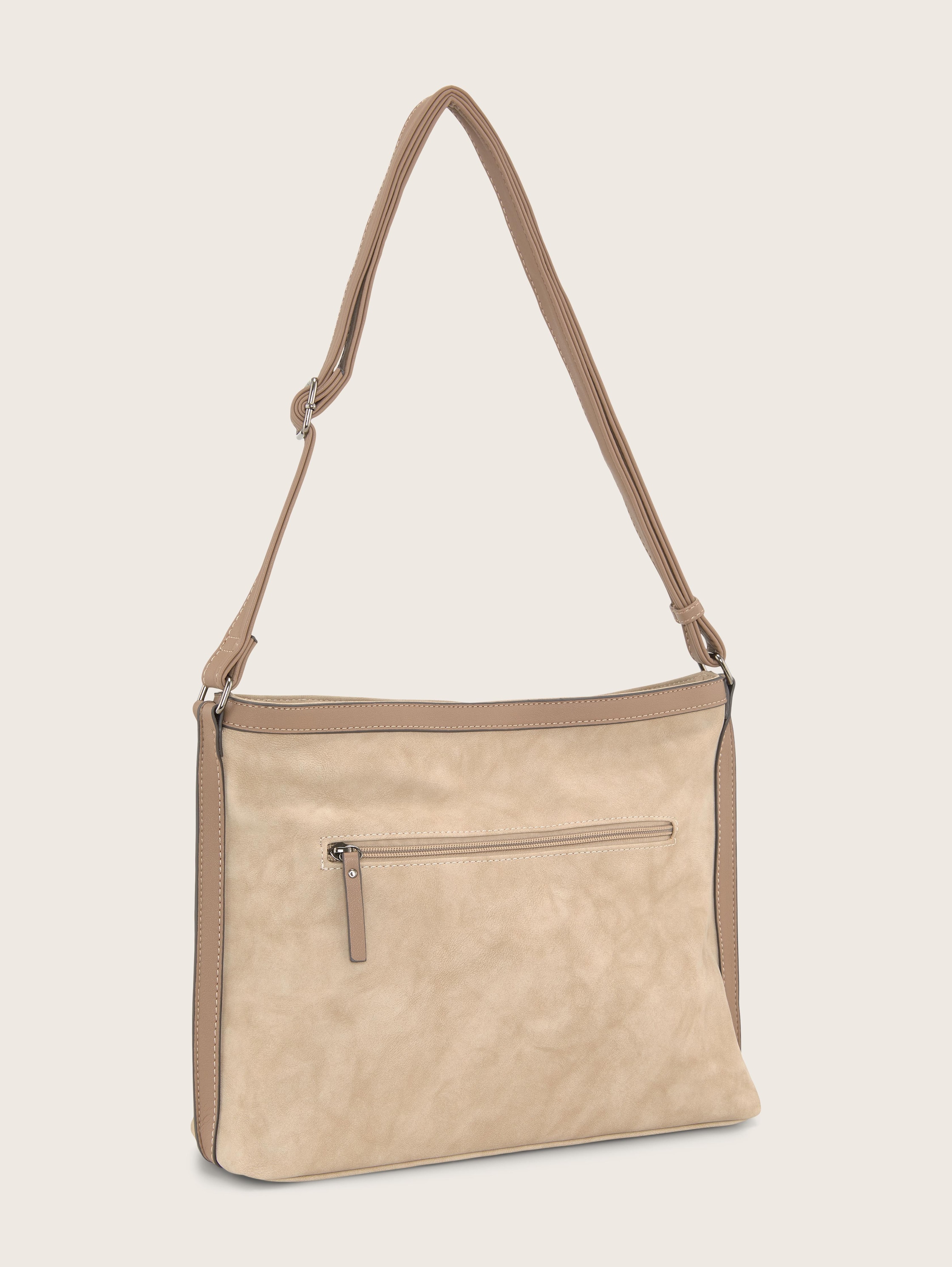 DEYA Hobo Tas - beige / beige - Achteraanzicht product