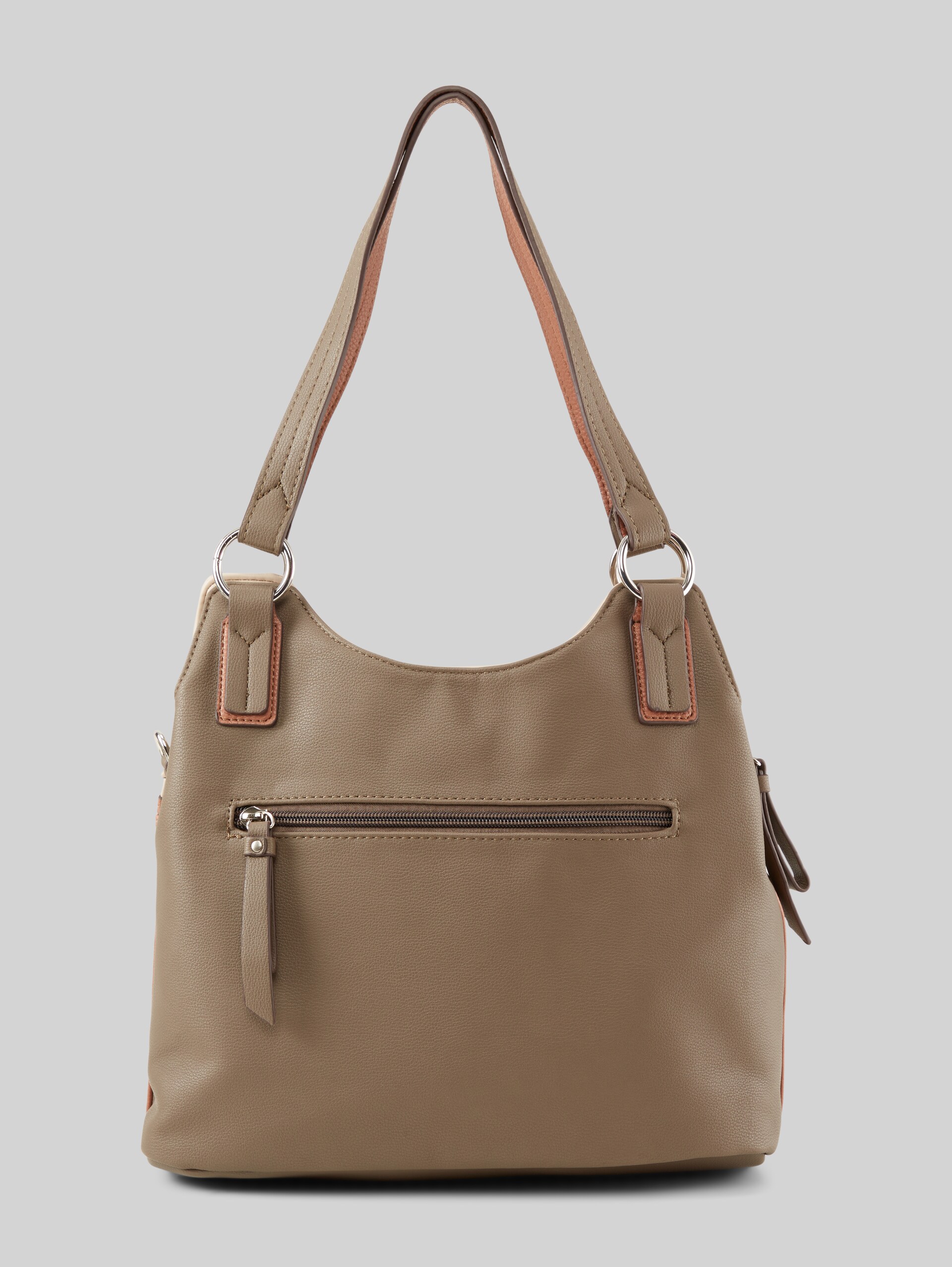 TTJULE L Shopper mit Colour Blocking - mixed taupe - Produkt-Rückansicht