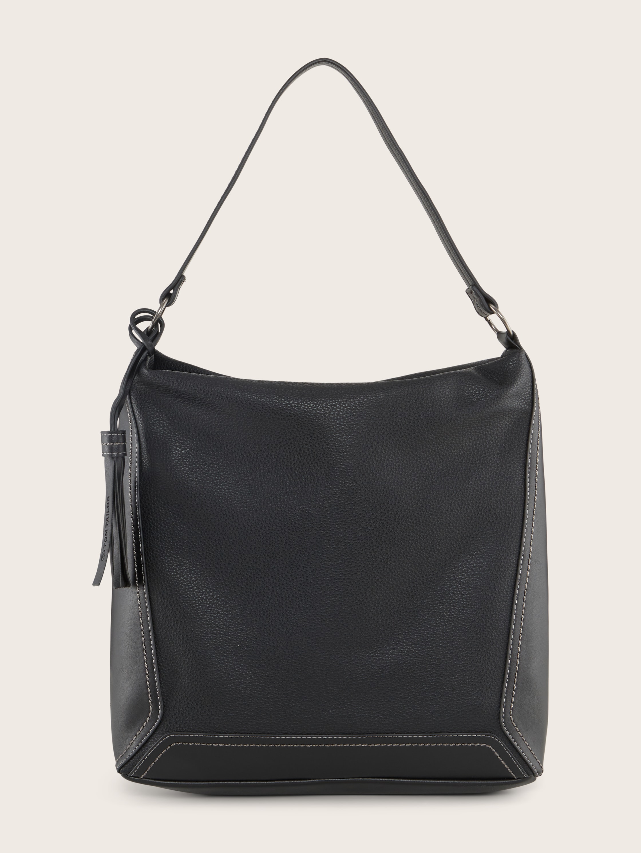 Isa Hobo Tasche - schwarz / black - Vorder-Produkt-Ansicht