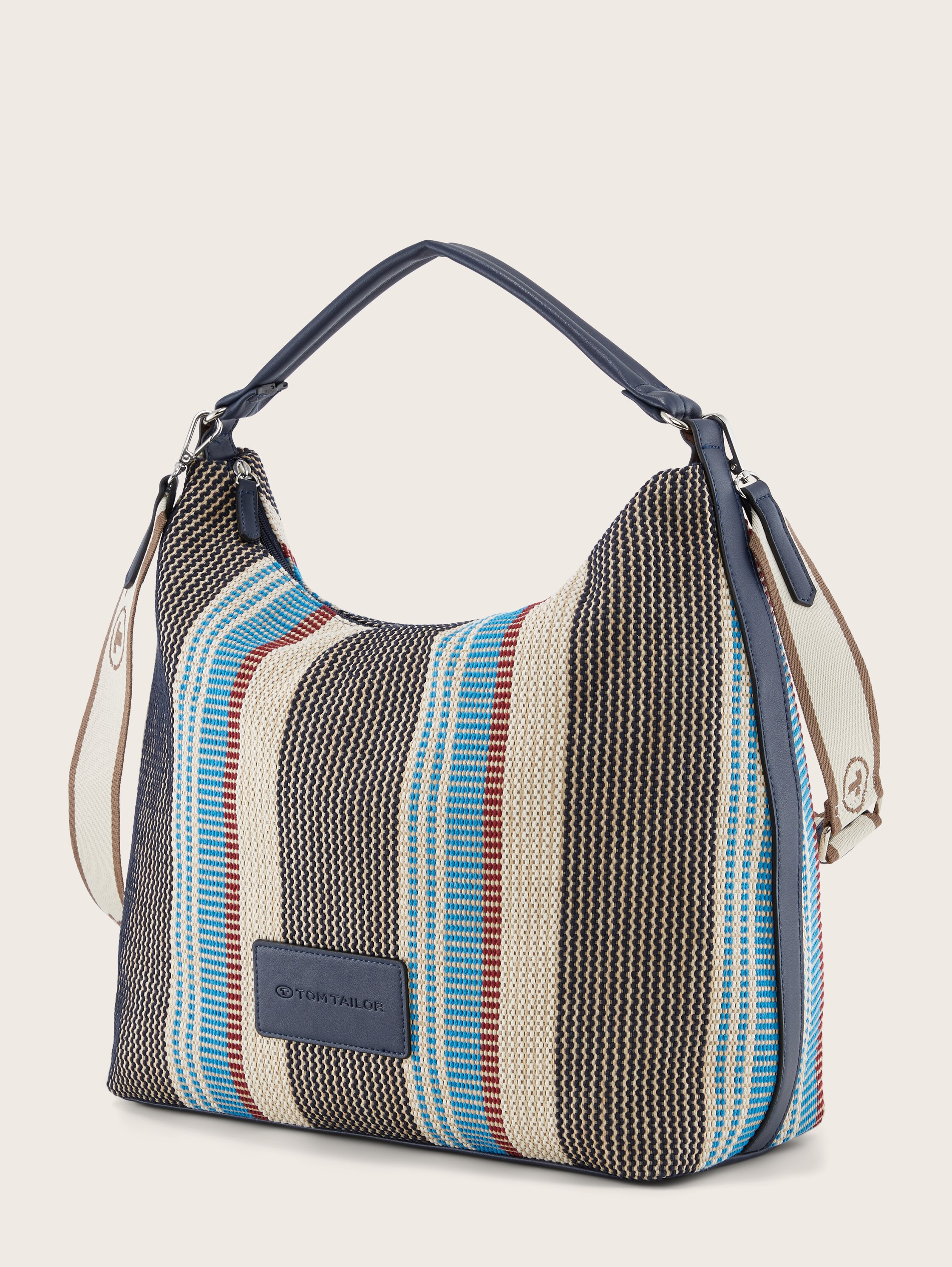 Linn Hobo Tasche mit Streifenmuster - 5
