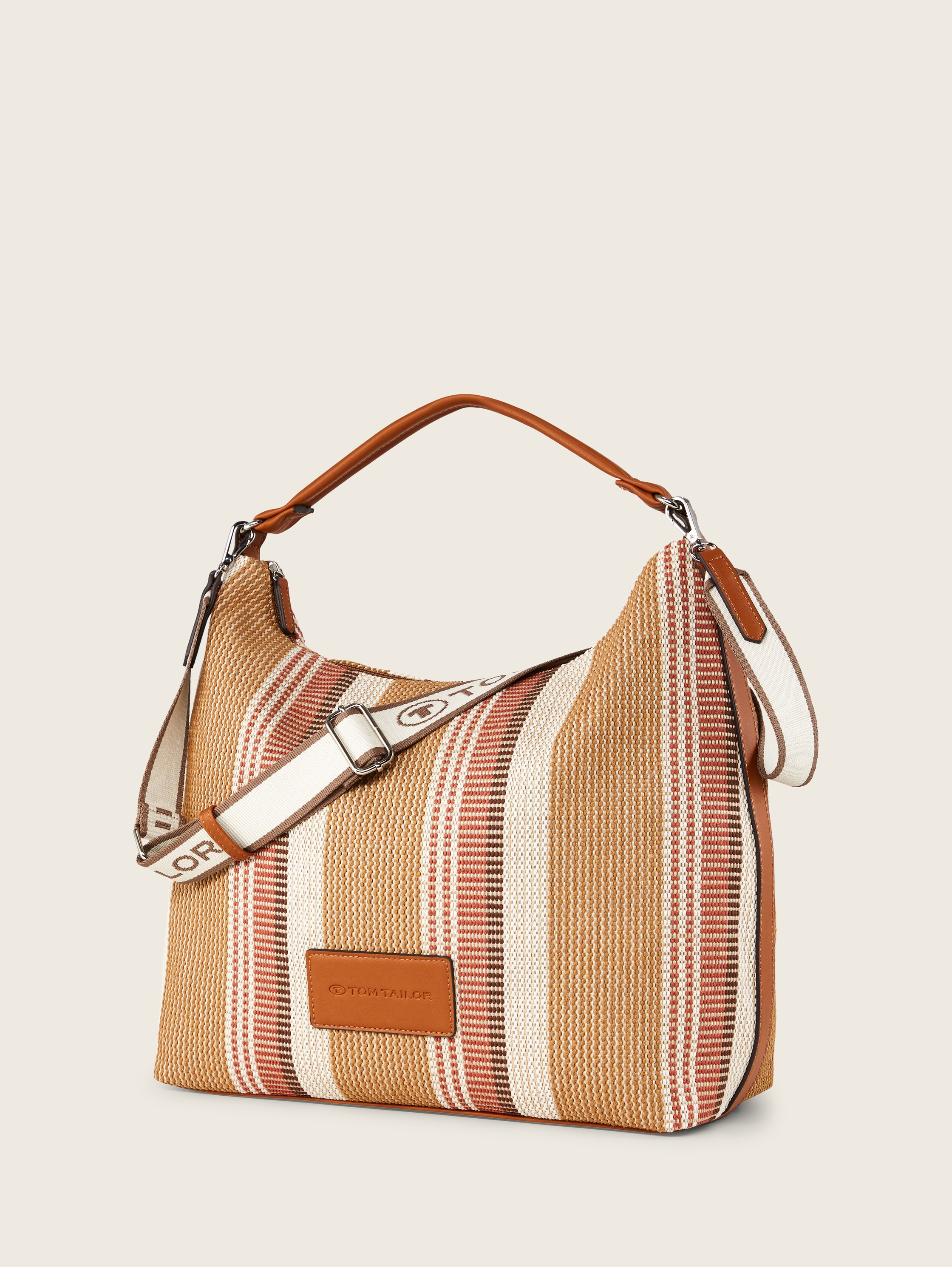 Linn Hobo Tasche mit Streifenmuster - 5