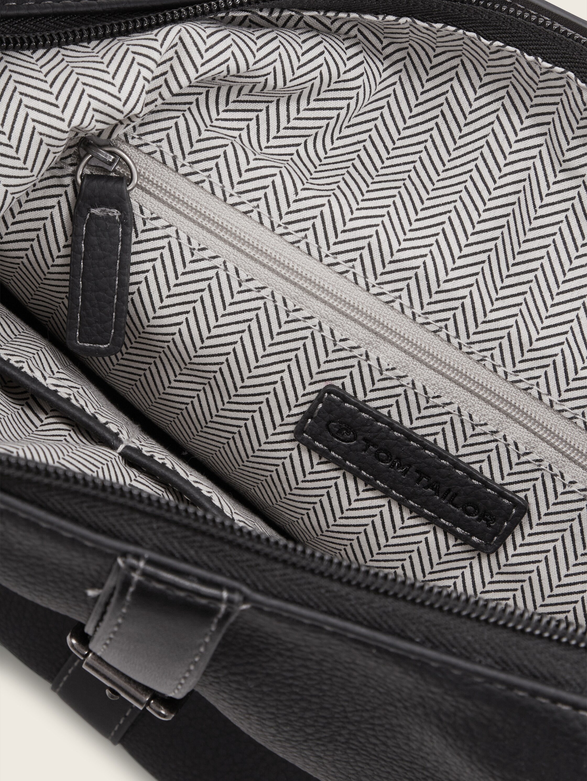 BECKY Handtas - schwarz / black - zijaanzicht product 