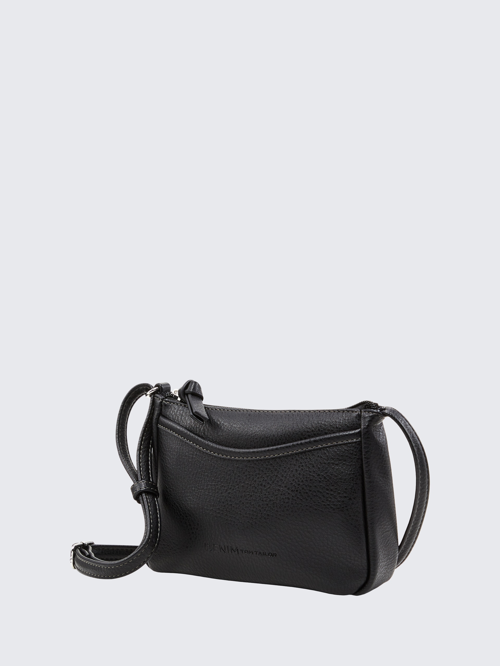 TTCILIA S Umhängetasche aus Lederimitat - schwarz / black - seitliche Produkt-Ansicht